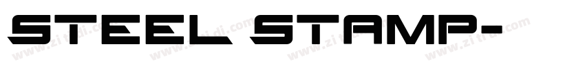 Steel Stamp钢印字体转换